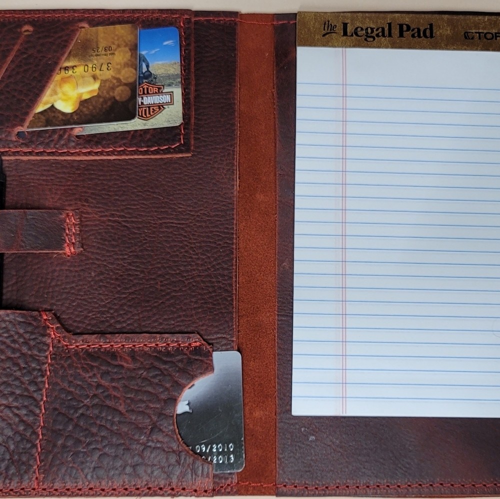 Travel leather  journal